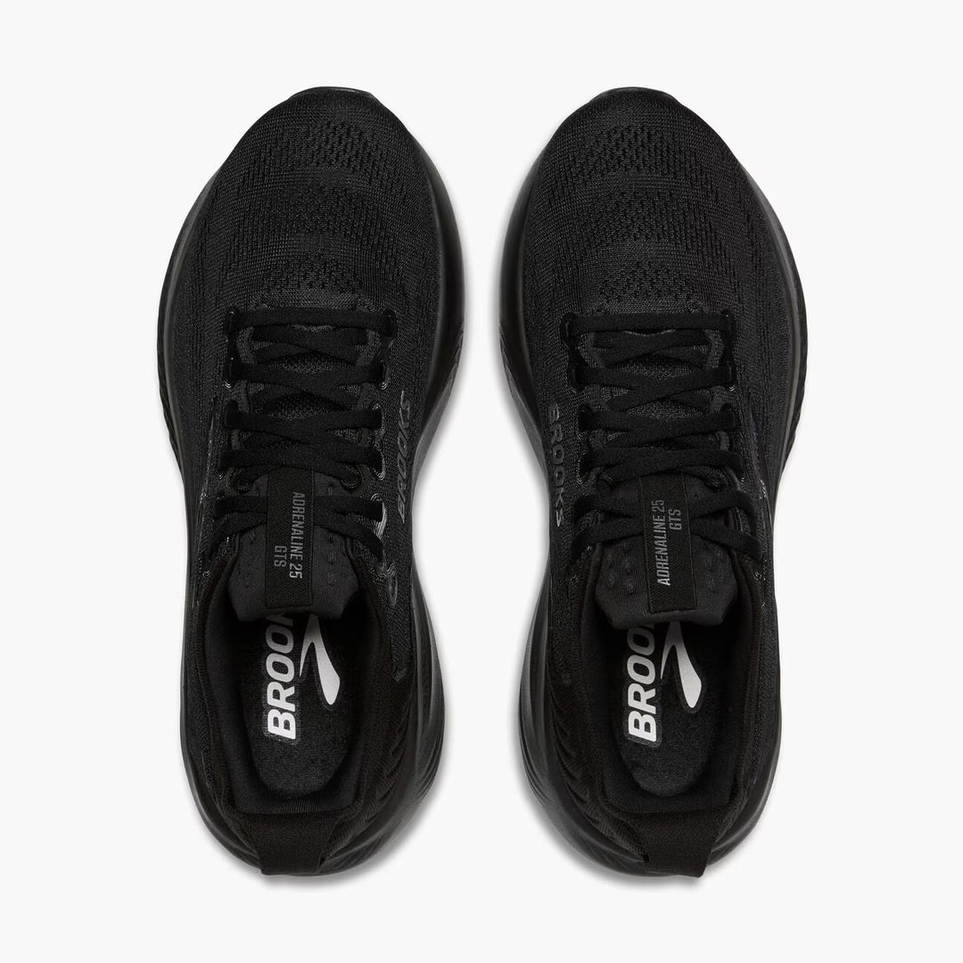 Brooks Men's Adrenaline GTS 25 Black/Black/Ebony - Narrow (B)