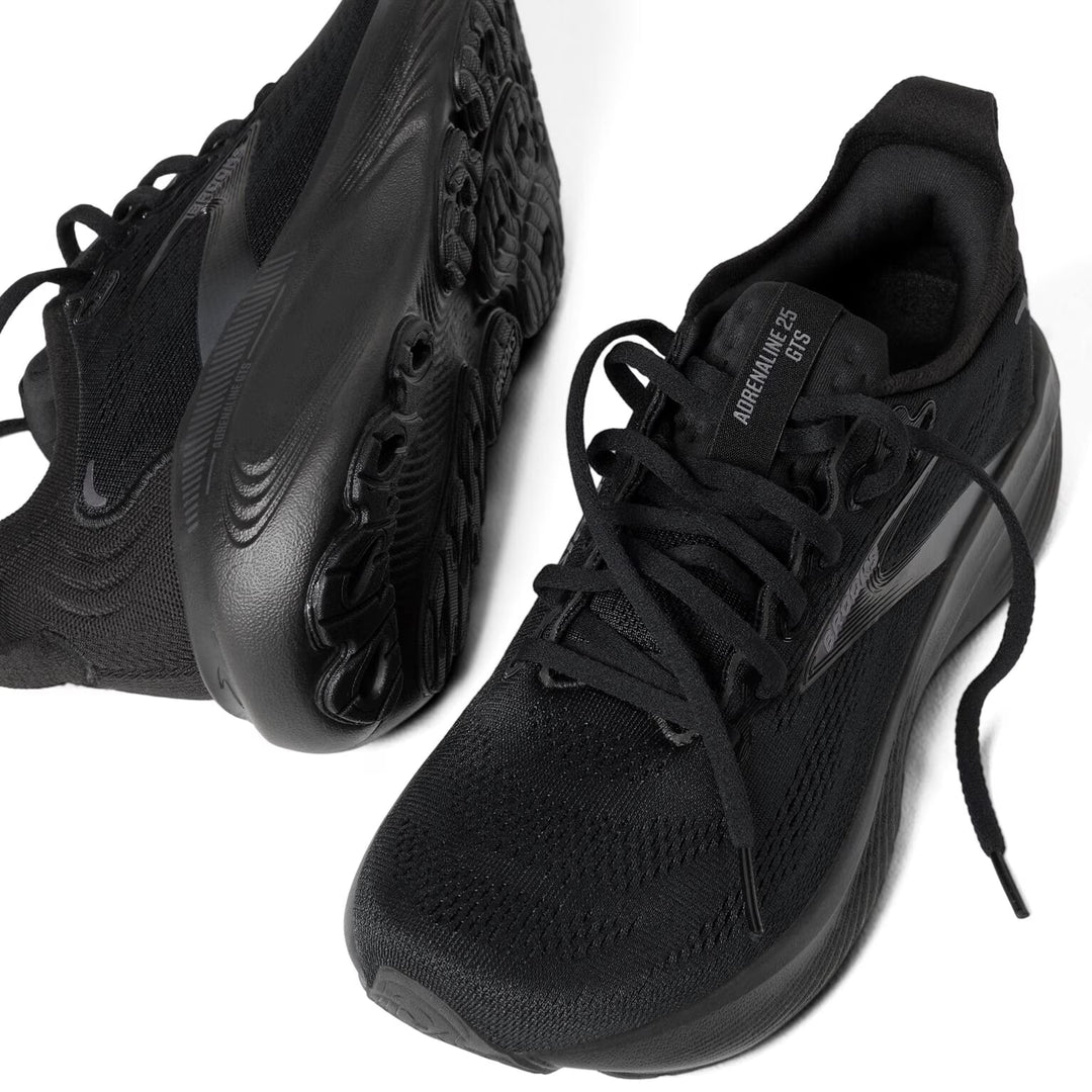 Brooks Men's Adrenaline GTS 25 Black/Black/Ebony - Narrow (B)