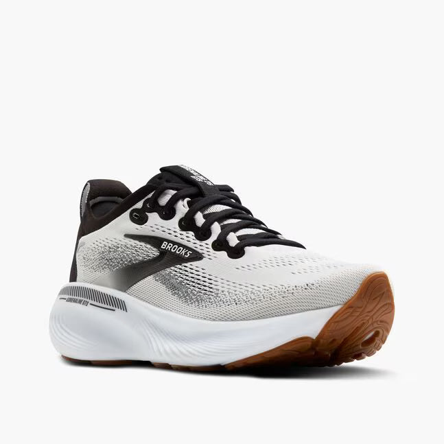 Brooks Men's Adrenaline GTS 25 White/Black/White - Wide (2E)