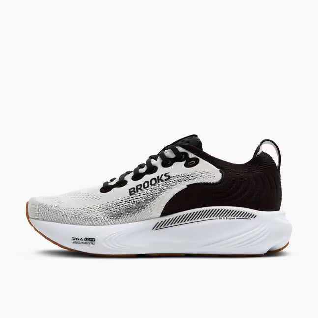 Brooks Men's Adrenaline GTS 25 White/Black/White - Standard (D)