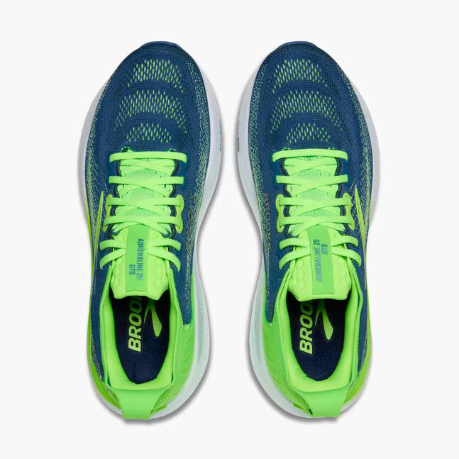 Brooks Men's Adrenaline GTS 25 Green/Moonlight/Phantom - Standard (D)