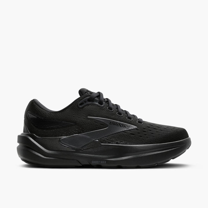 Brooks Men's Ghost Max 3 (Extra Wide) - Black/Black/Ebony