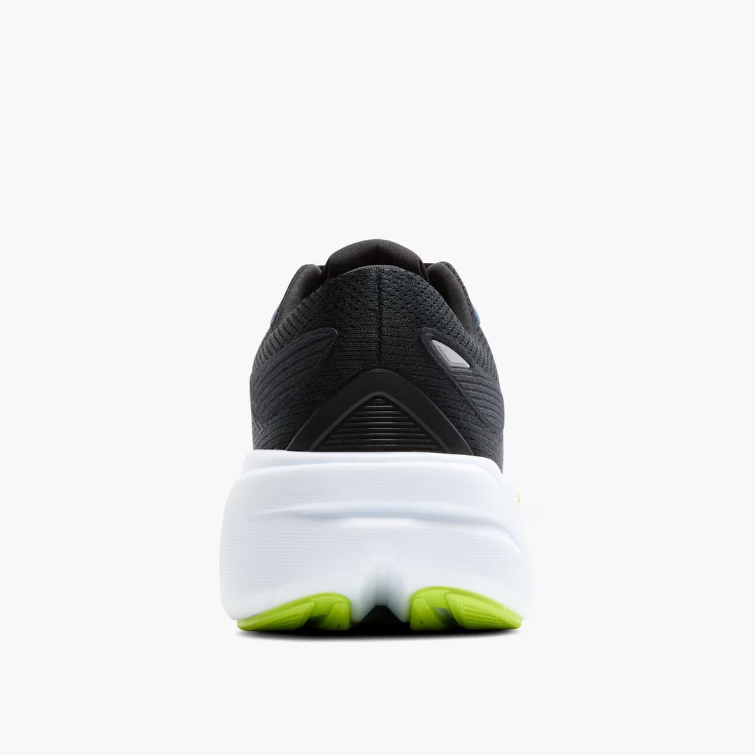 Brooks Ghost Max 3 (Ancho) para hombre - Negro/Azul marino/Lima ácido