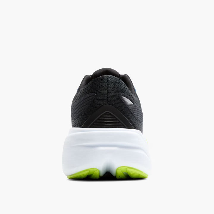 Brooks Ghost Max 3 (Ancho) para hombre - Negro/Azul marino/Lima ácido
