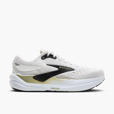 Brooks Men's Ghost Max 3 (Wide) - Bright White/Tea/Black
