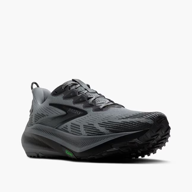 Brooks Ghost Trail para hombre - Gris/Gris/Perla ennegrecida, ancho (2E)