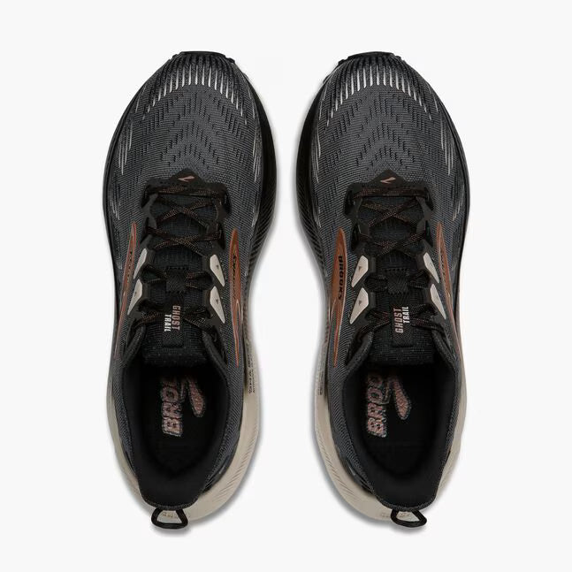 Brooks Ghost Trail para hombre - Ébano/Negro/Clavo