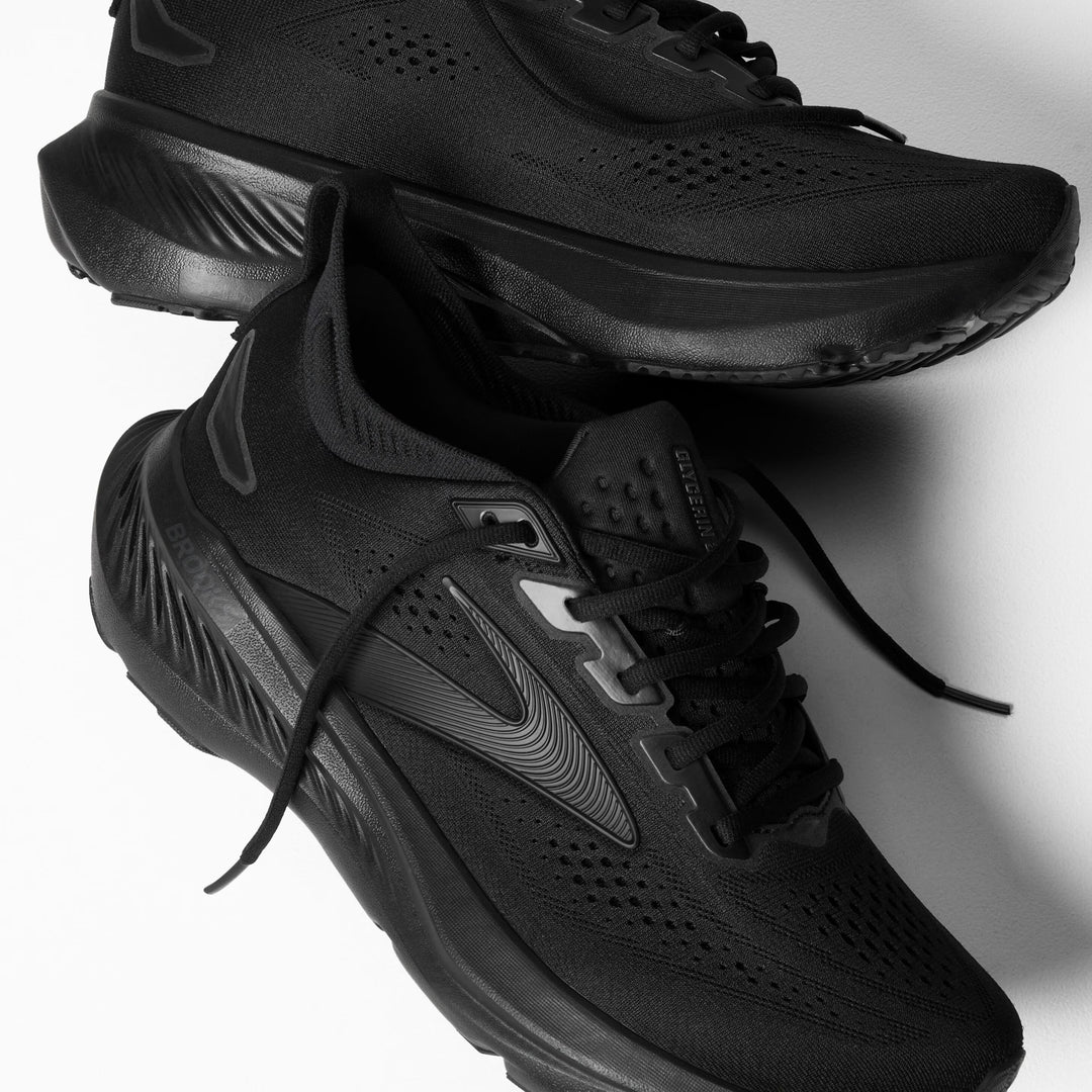 Men's Brooks Glycerin 23 - Black/Black/Ebony