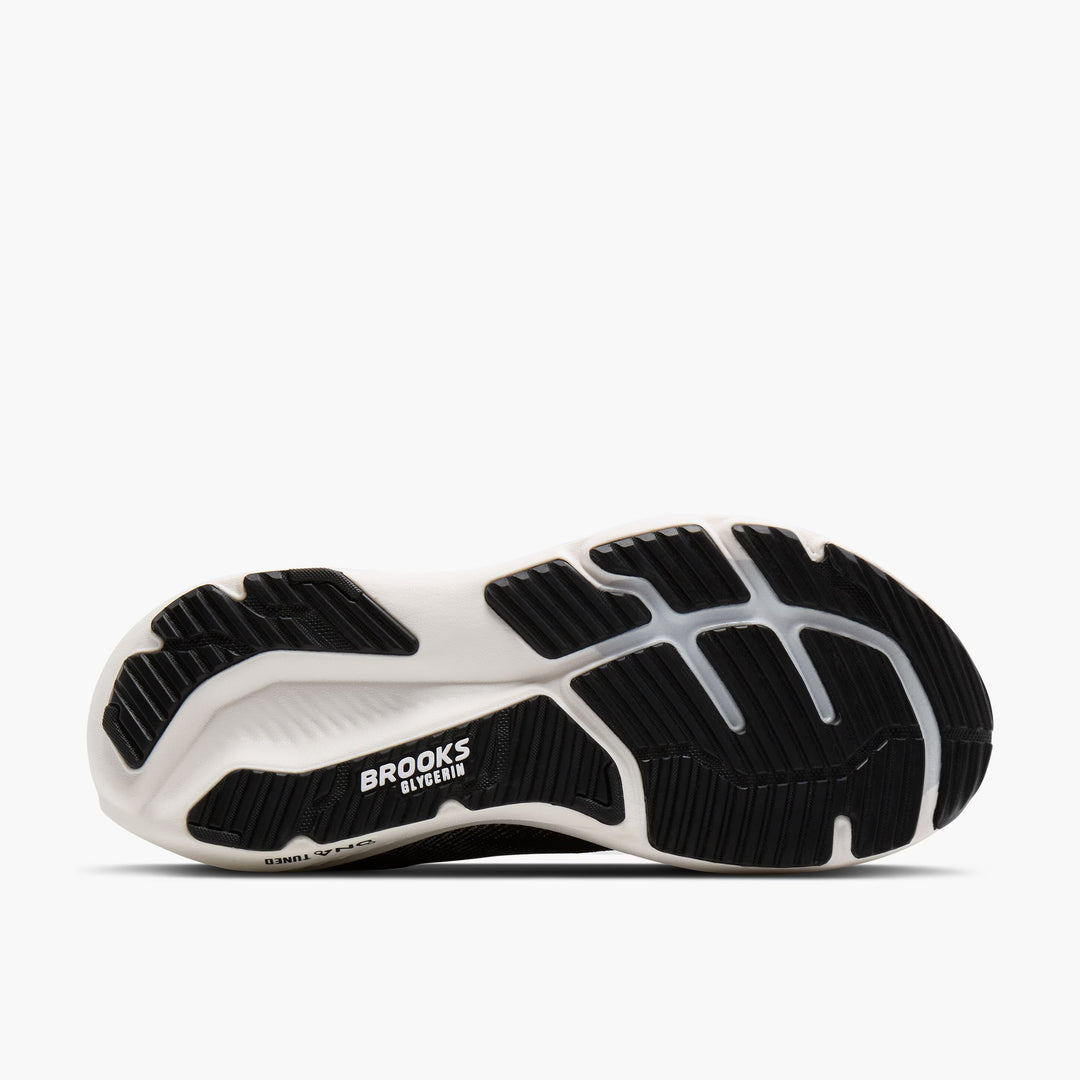 Brooks Glycerin 23 para hombre - Negro/Gris/Blanco