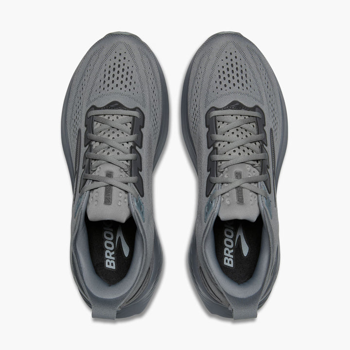Brooks Glycerin 23 Extra Wide para hombre - Gris/Perla ennegrecida/Negro