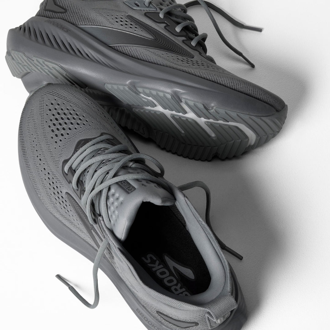 Brooks Glycerin 23 para hombre - Gris/Perla ennegrecida/Negro