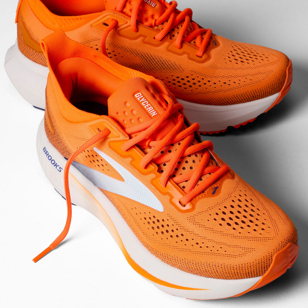 Brooks Men's Glycerin 23 - Shocking Orange/Blue/White
