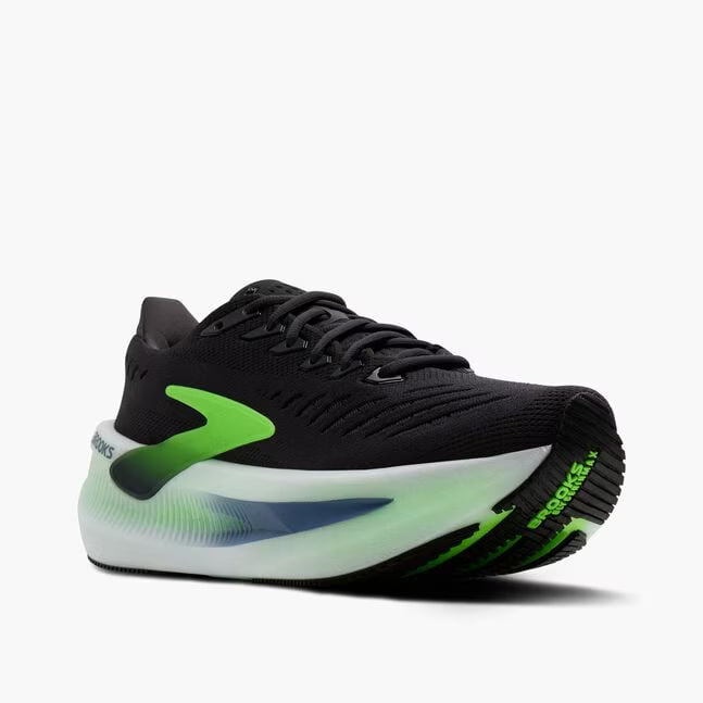 Brooks Glycerin Max 2 para hombre - Phantom/Blanco/Verde Gecko