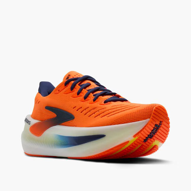 Brooks Glycerin Max 2 para hombre - Naranja/Azul faro/Vida nocturna