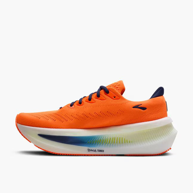 Brooks Glycerin Max 2 para hombre - Naranja/Azul faro/Vida nocturna