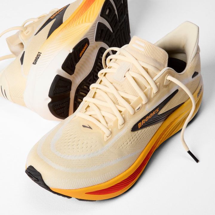 Brooks Men's Ghost 18 - Rutabaga/Tigerlily/Orange