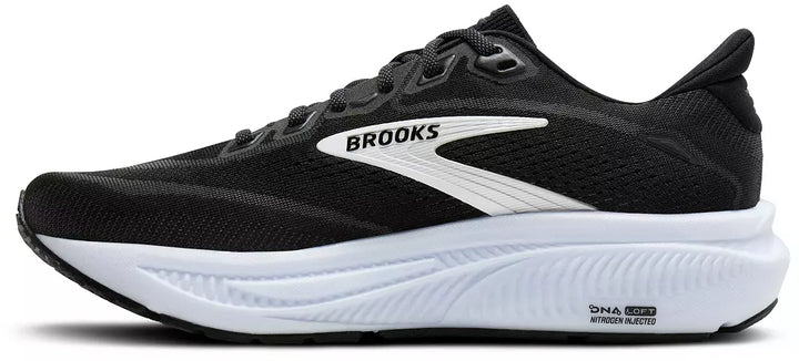 Brooks Men's Ghost 18 (Extra Wide) - Black/Grey/White