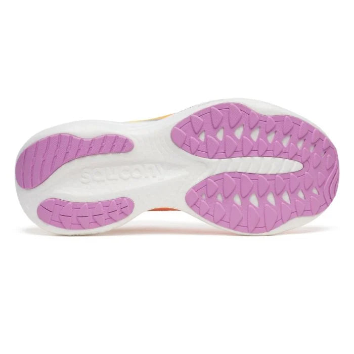 Saucony Ride 19 para mujer - Orquídea fuego