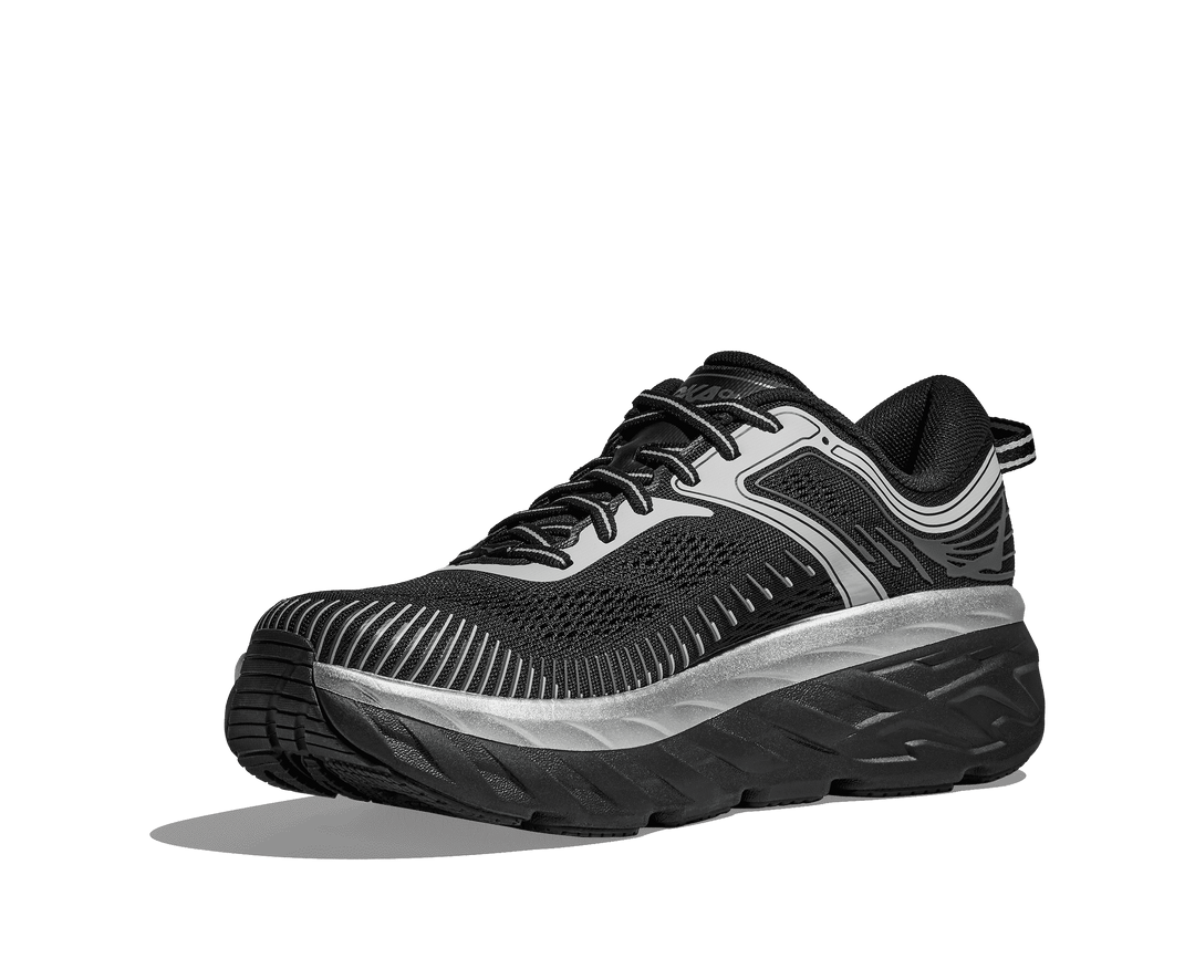 HOKA Men's Bondi 7 - BLACK / STARDUST