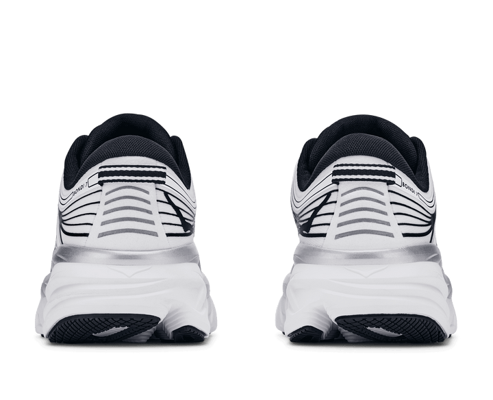 HOKA Men's Bondi 7 - WHITE / BLACK