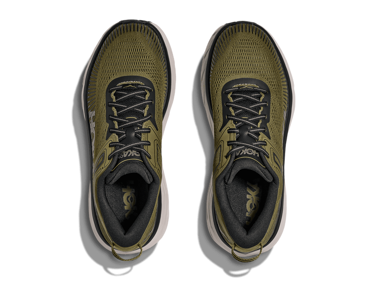 HOKA Men's Bondi 7 - WILD RYE / BLACK
