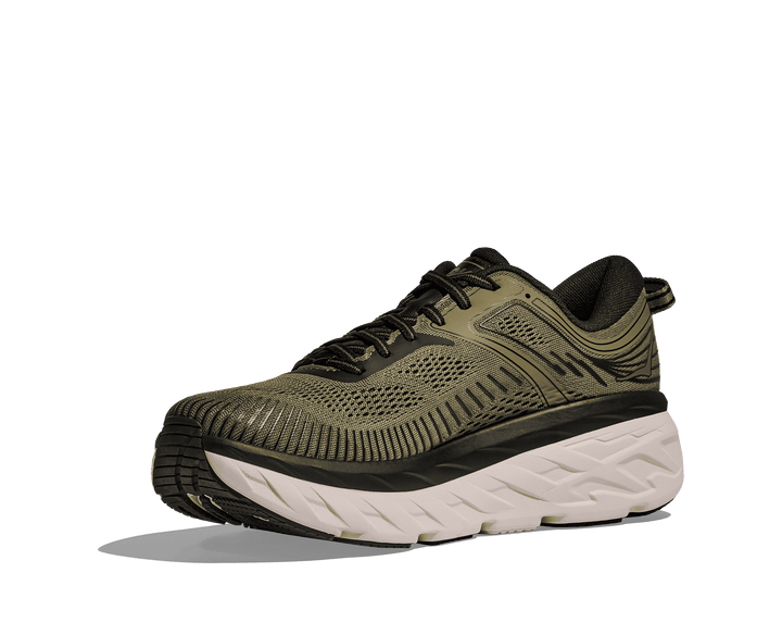 HOKA Men's Bondi 7 - WILD RYE / BLACK