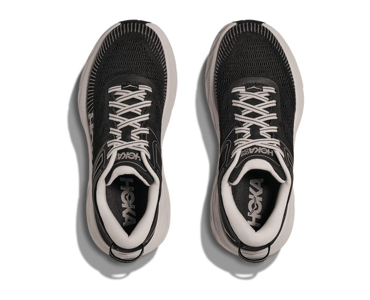 HOKA Women's Bondi 7 - BLACK / ROSE CREAM