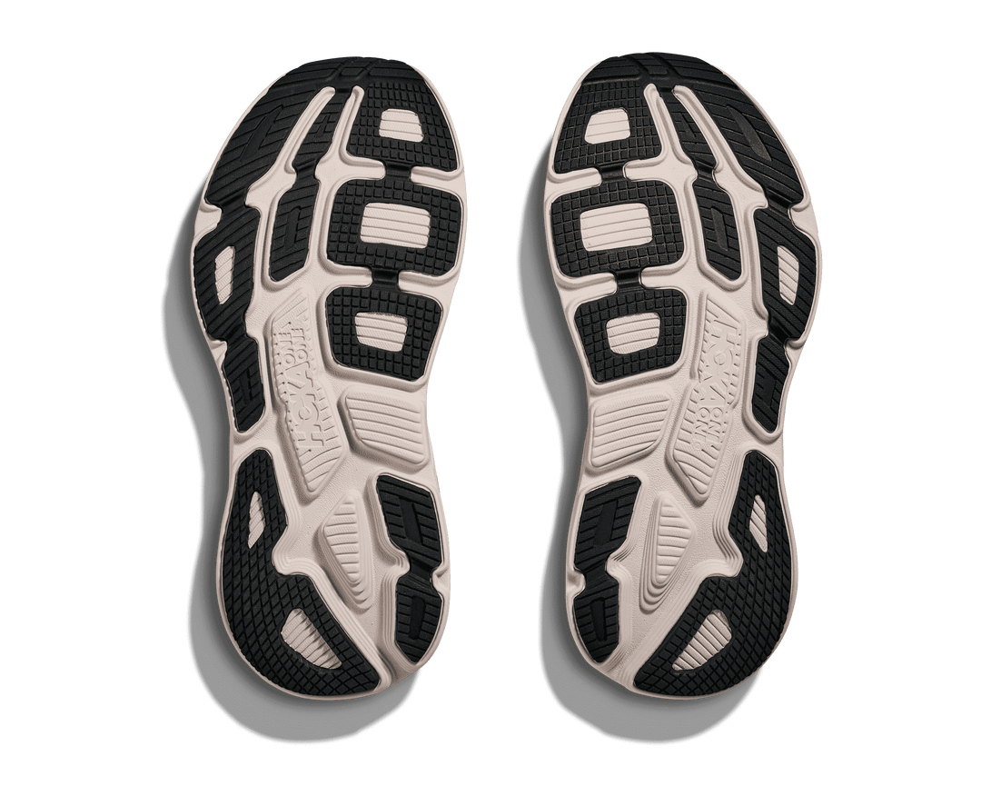HOKA Women's Bondi 7 - BLACK / ROSE CREAM