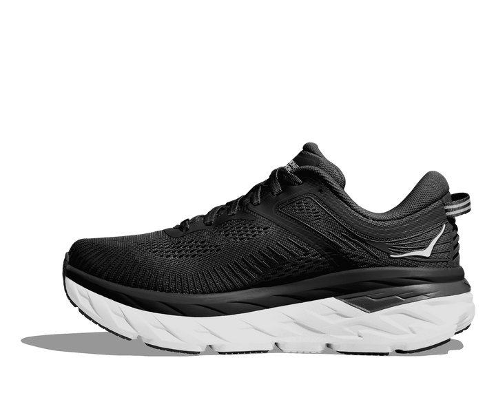 HOKA Women's Bondi 7 - BLACK / WHITE