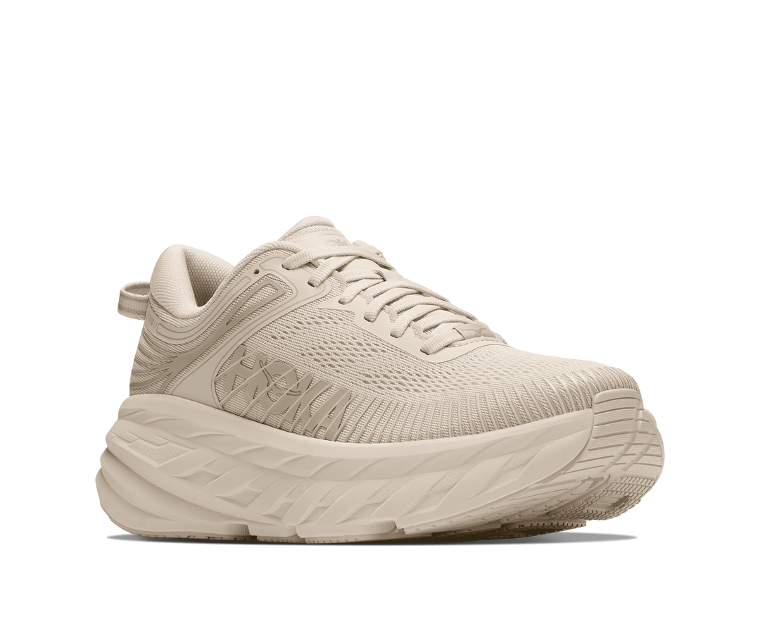HOKA Women's Bondi 7 - OAT MILK / OAT MILK