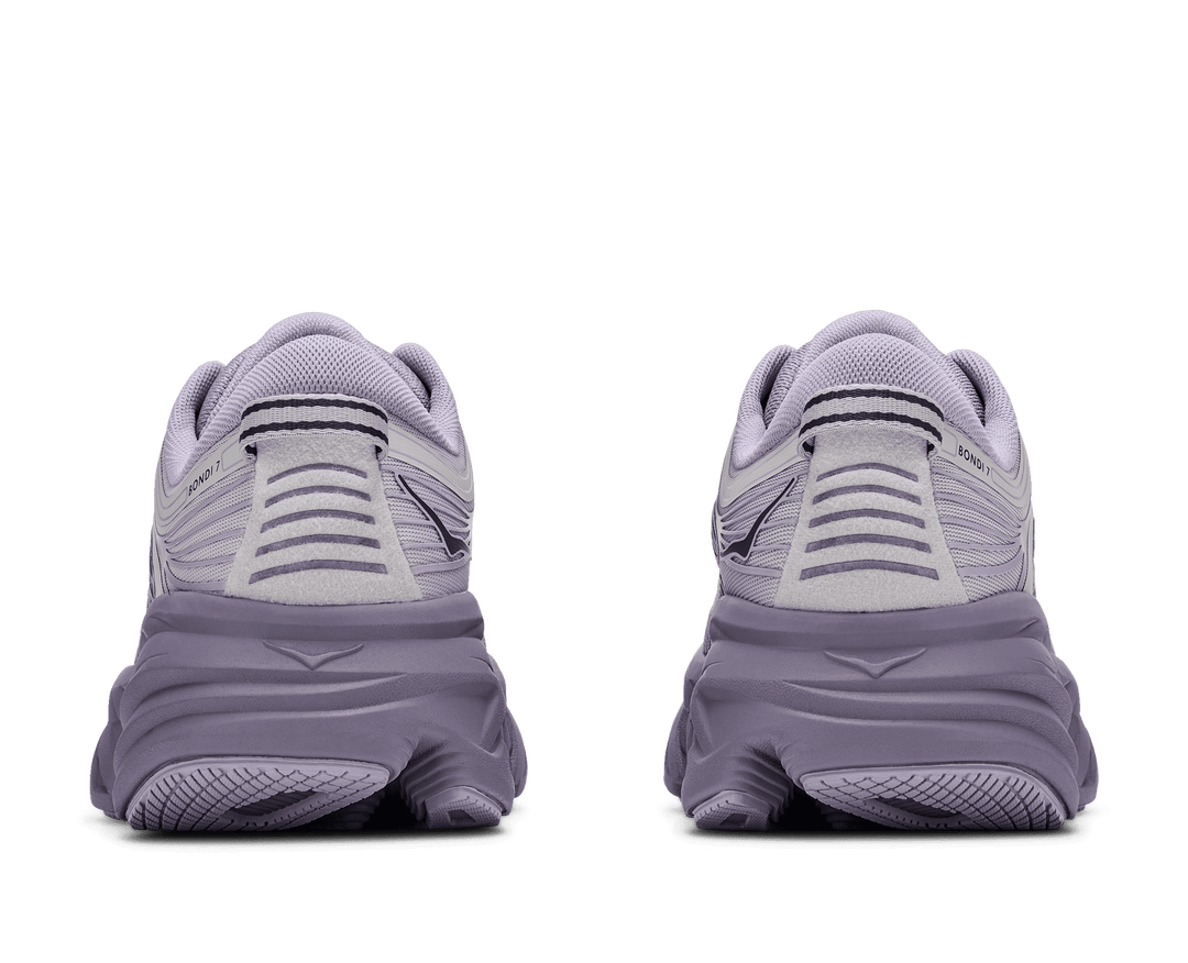 HOKA Women's Bondi 7 - STARDUST / MELLOW LILAC