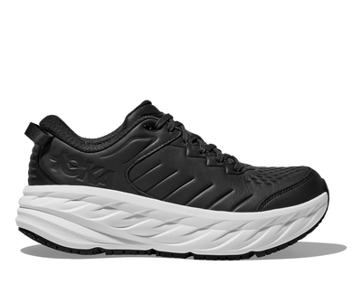 HOKA Men's Bondi SR - CARBON BLACK / WHITE