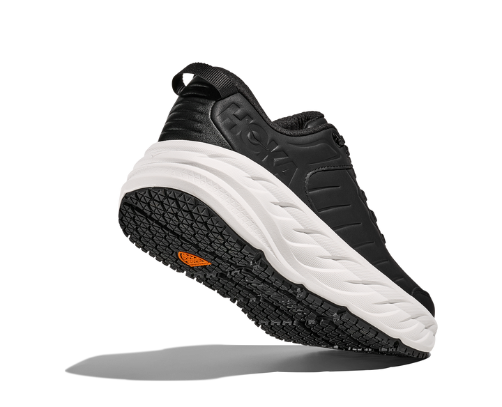 HOKA Men's Bondi SR - CARBON BLACK / WHITE