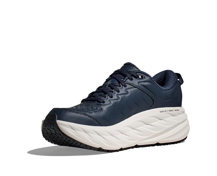 HOKA Men's Bondi SR - OUTERSPACE / WHITE