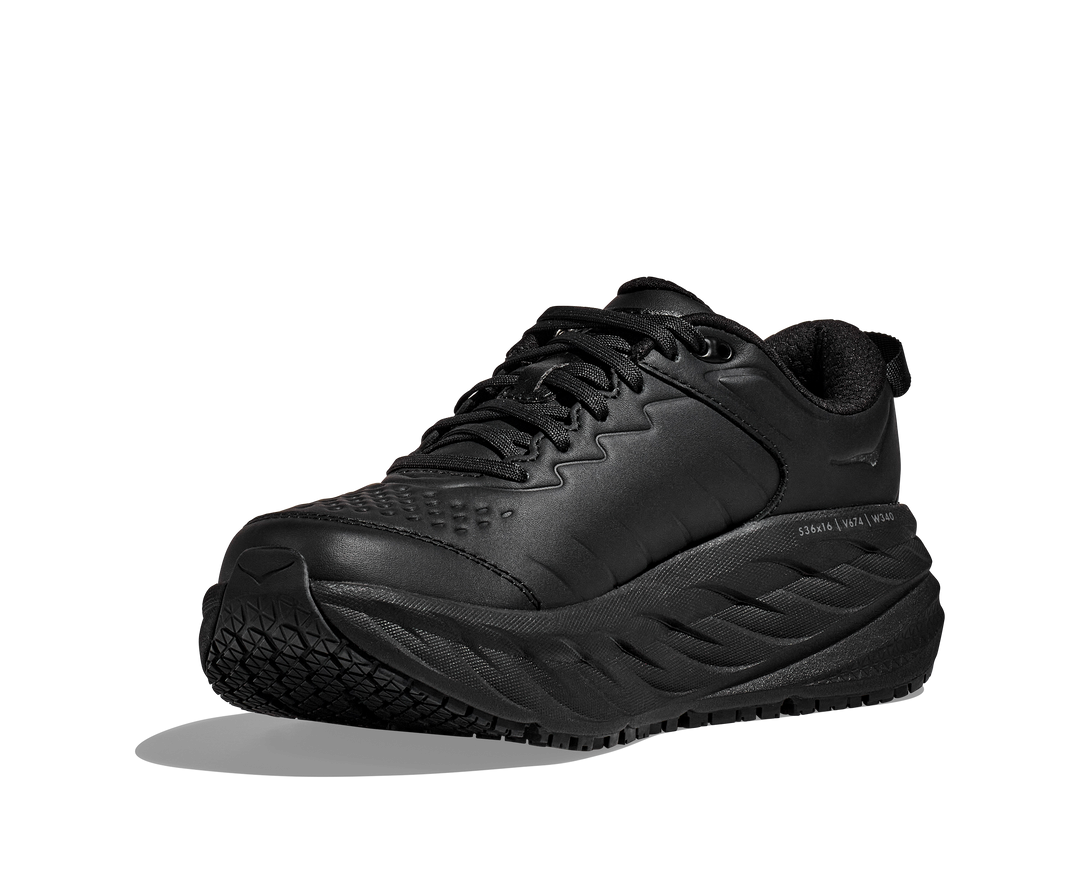 HOKA Women's Bondi SR - BLACK / BLACK