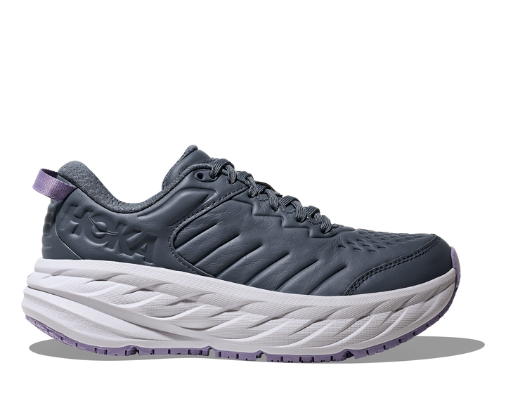HOKA Women's Bondi SR - FADED NAVY / BERRY PATCH