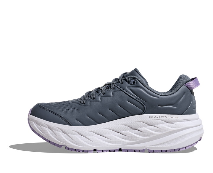 HOKA Women's Bondi SR - FADED NAVY / BERRY PATCH