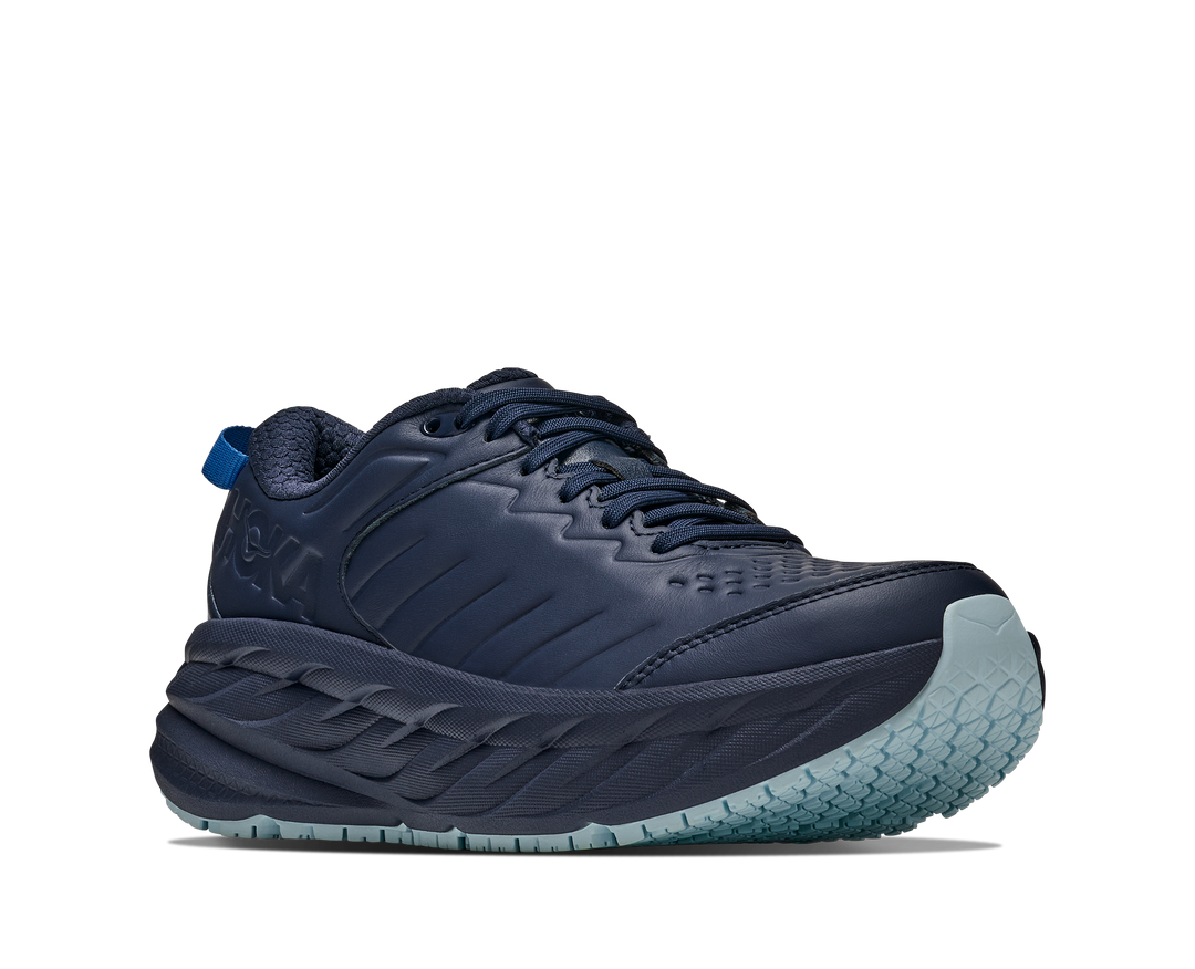 HOKA Women's Bondi SR - VARSITY NAVY / GLIMMERING BLUE