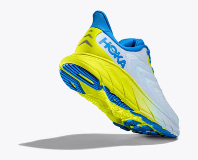 Hoka Hombre Arahi 6 Ancho - Agua Hielo/Primose De Noche (1123196-IWEP) 