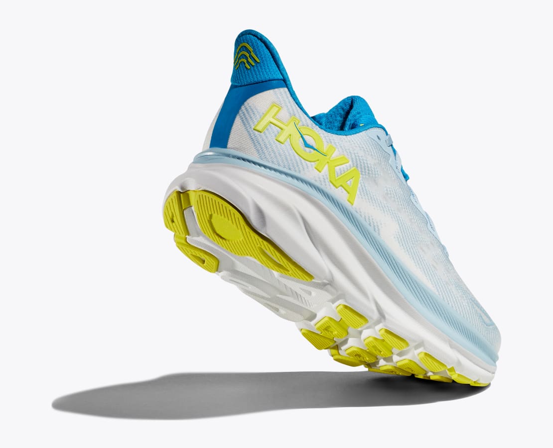 Hoka Mens Clifton 9 - Ice Water/Evening Primrose (1127895-IWEP