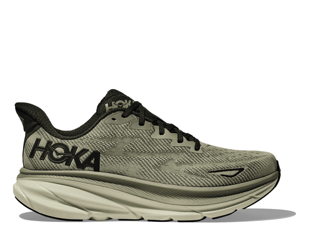 HOKA Men's Clifton 9 - SEA MOSS / FOREST LICHEN – The Run House