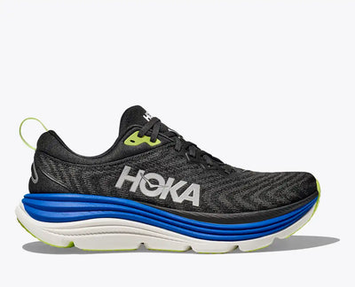 HOKA Gaviota 5 para hombre - Negro/Cobalto eléctrico