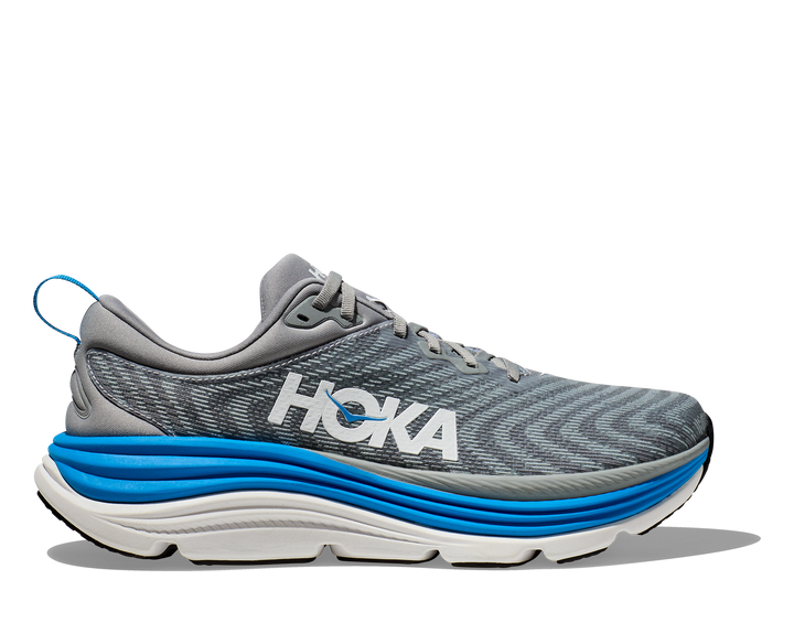 Hoka Gaviota 5 Wide para hombre - Piedra caliza/azul diva (1134234-LDVB) 