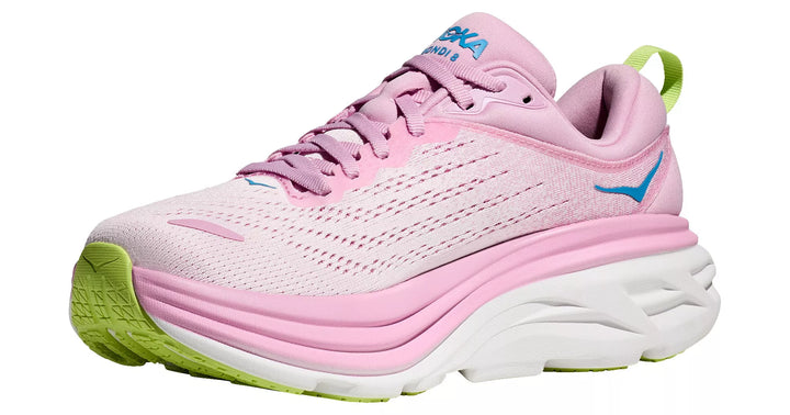 Hoka Bondi 8 para mujer - Rosa crepúsculo/Waterpark (1127952-PTWL) 