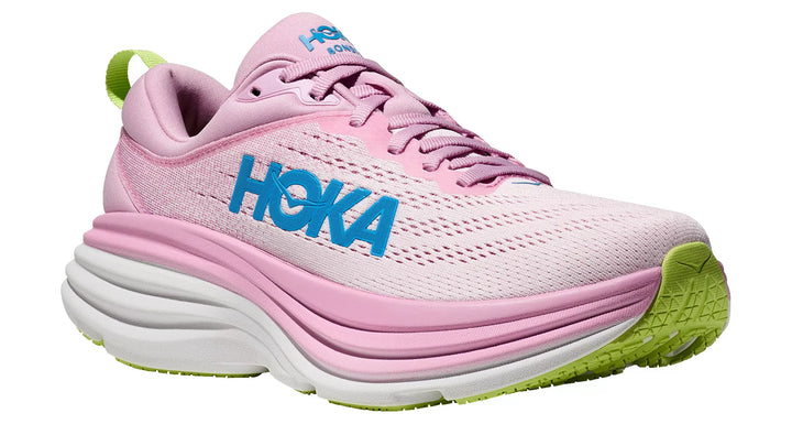 Hoka Bondi 8 para mujer - Rosa crepúsculo/Waterpark (1127952-PTWL) 