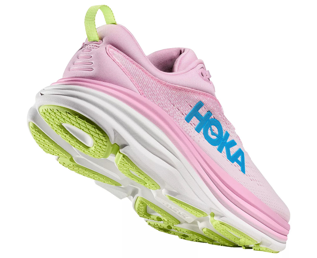 Hoka Bondi 8 para mujer - Rosa crepúsculo/Waterpark (1127952-PTWL) 