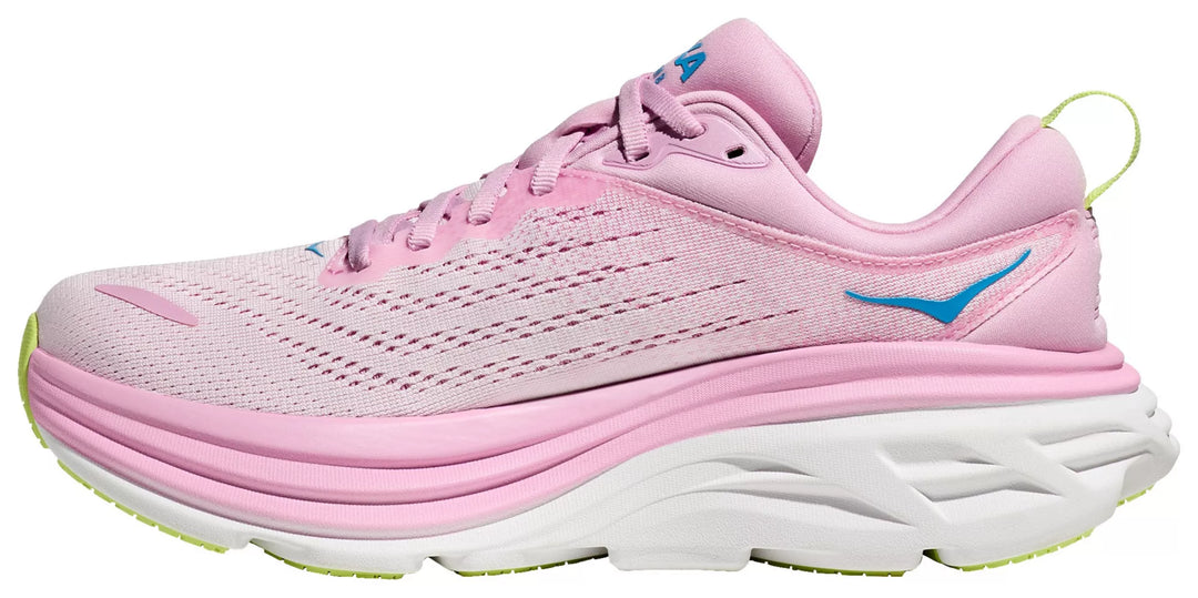 Hoka Bondi 8 para mujer - Rosa crepúsculo/Waterpark (1127952-PTWL) 