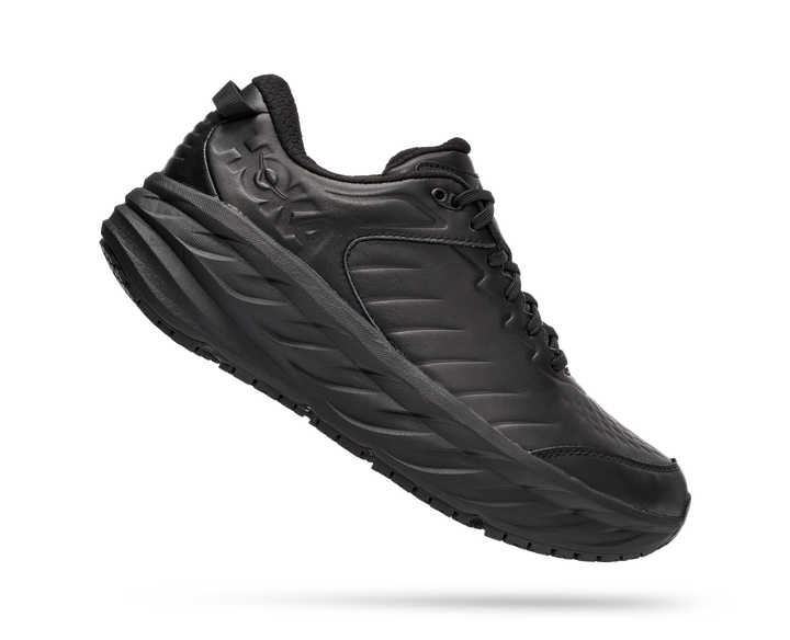 HOKA Men's Bondi SR - BLACK / BLACK (Wide)