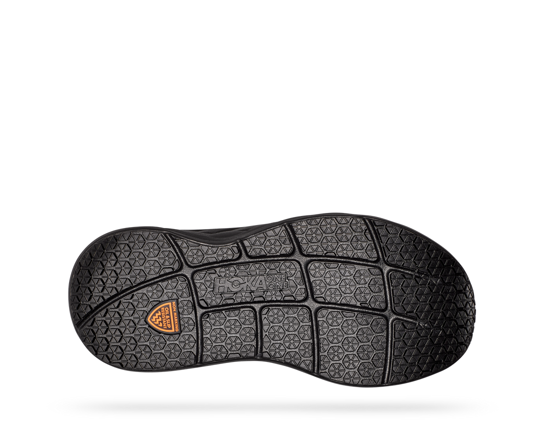 HOKA Men's Bondi SR - BLACK / BLACK (Wide)