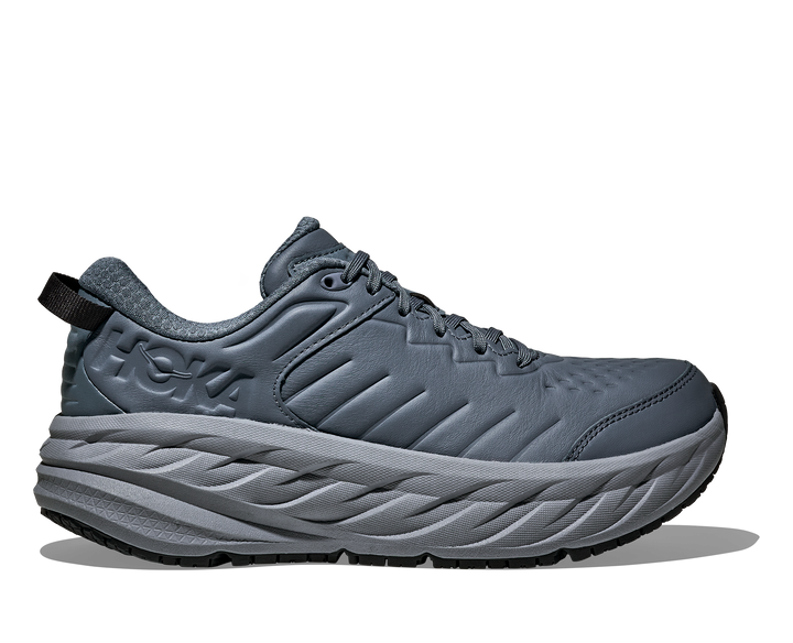 HOKA Men's Bondi SR - FADED NAVY / CARBON BLACK (Wide)